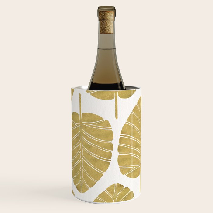 Elephant Ear Alocasia - Gold Palette Wine Chiller Gallery Image 1