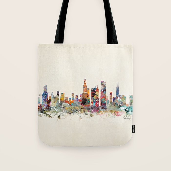 Chicago city  Tote Bag Gallery Image 1