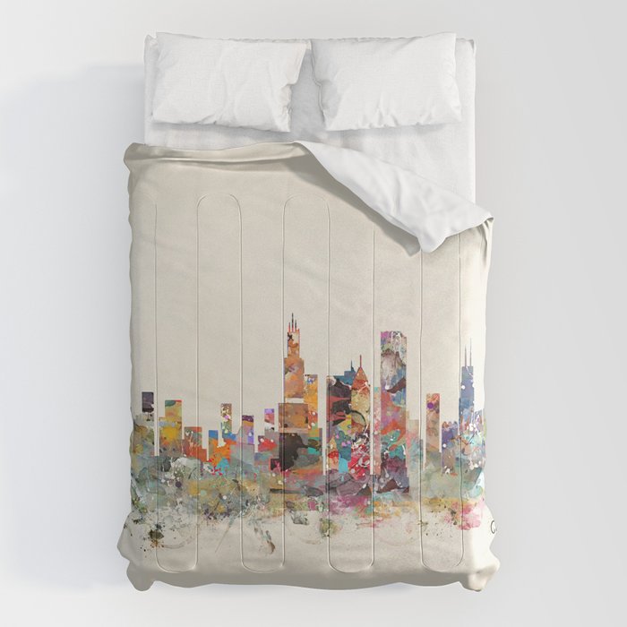 Chicago city  Comforter Gallery Image 1