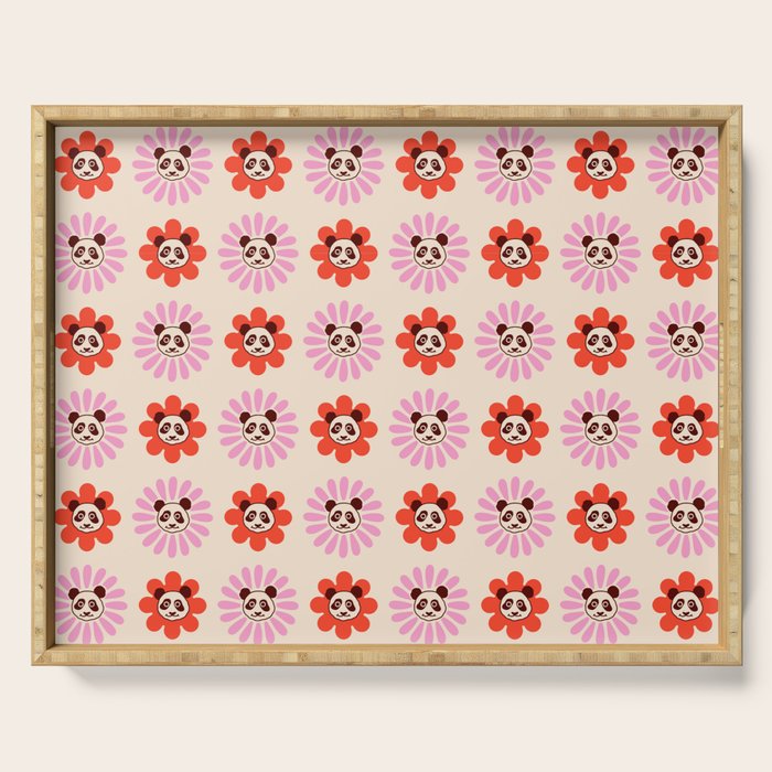 Panda Kisses Serving Tray Gallery Image 1