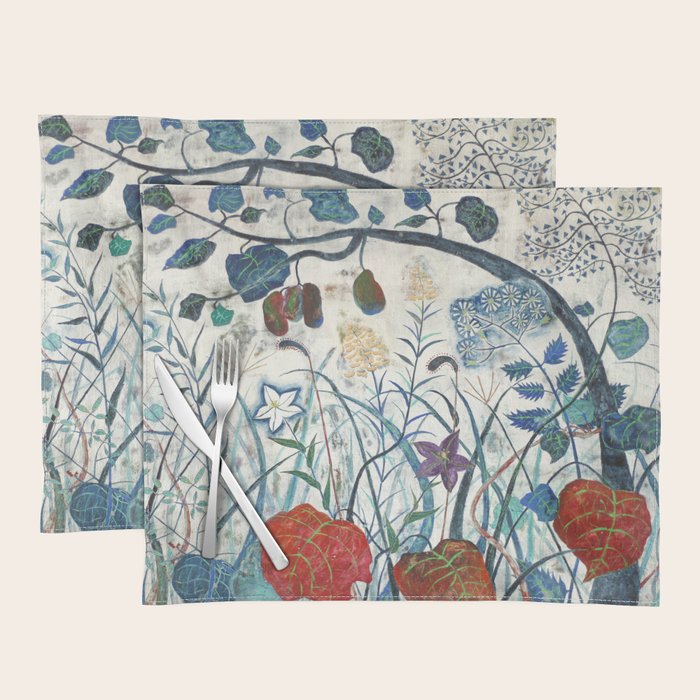 nature Japanese painting Placemat Gallery Image 1