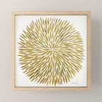 Golden Burst Mini Art Print Gallery Image 1