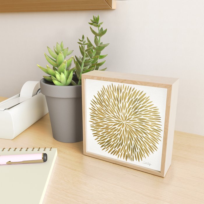 Golden Burst Mini Art Print Gallery Image 2