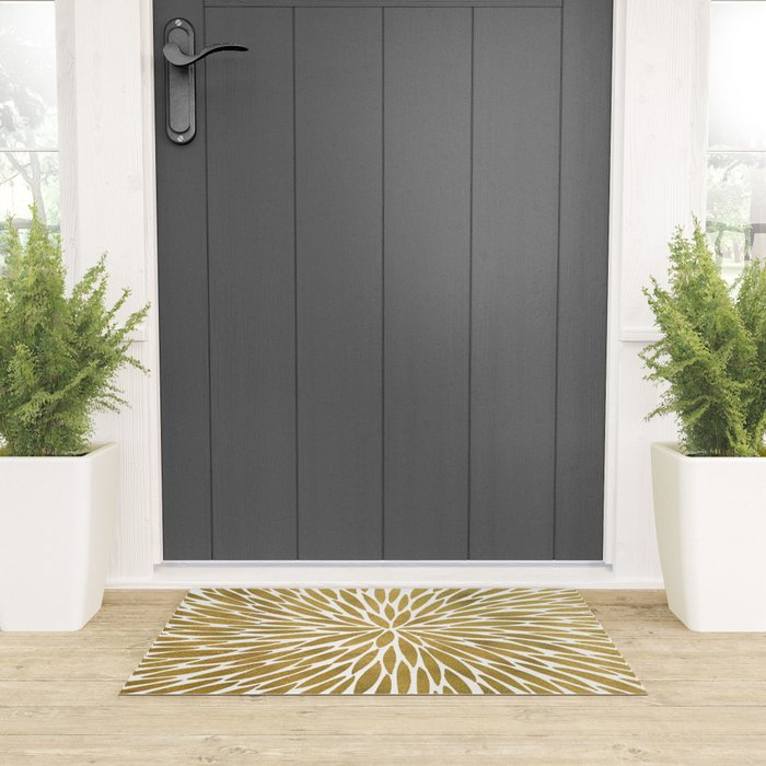Golden Burst Welcome Mat Gallery Image 3