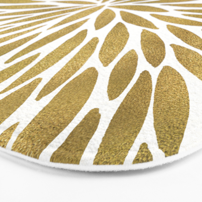 Golden Burst Bath Mat Gallery Image 3