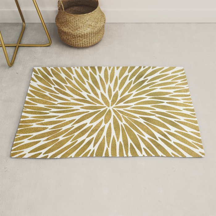 Golden Burst Rug Gallery Image 1