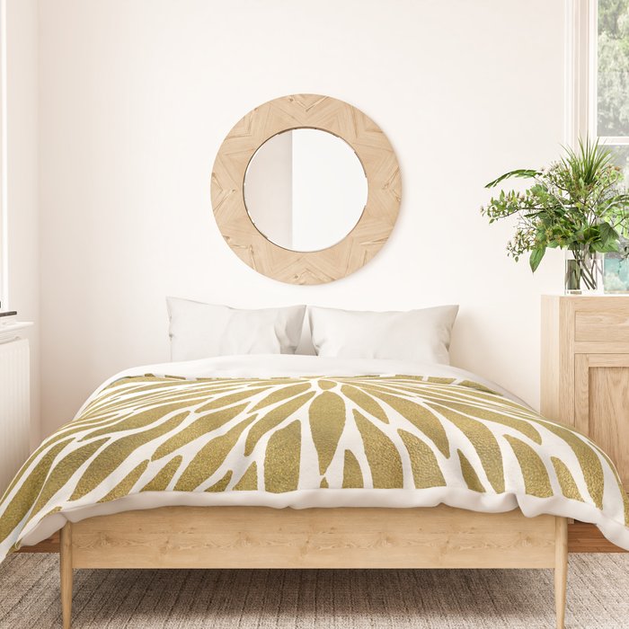 Golden Burst Duvet Cover Gallery Image 3