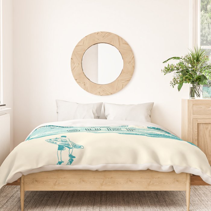 You can't stop the wave Duvet Cover Gallery Image 3