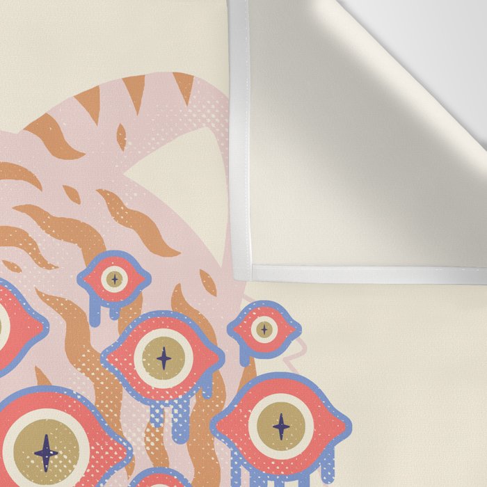 Eyes of the Tiger Wall Tapestry Gallery Image 3