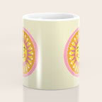 Smiling Sleeping Sun Face Coffee Mug Gallery Image 4