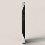 Geometric Triangles VI Black and White iPhone Case Gallery Image 2