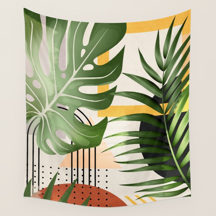 Nature Geometry XVIII Wall Tapestry Gallery Image 4