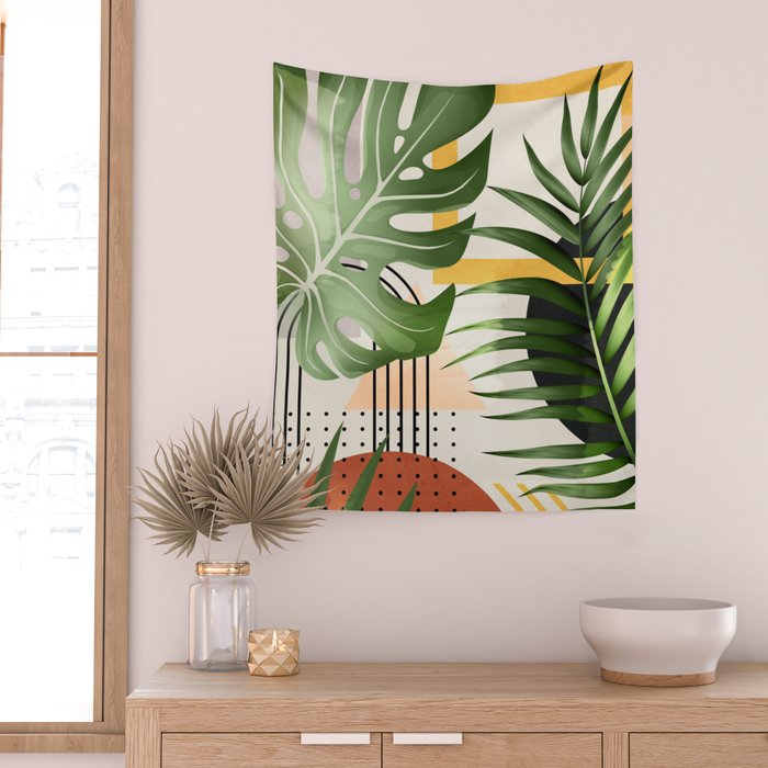 Nature Geometry XVIII Wall Tapestry Gallery Image 2