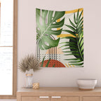 Nature Geometry XVIII Wall Tapestry Gallery Image 2