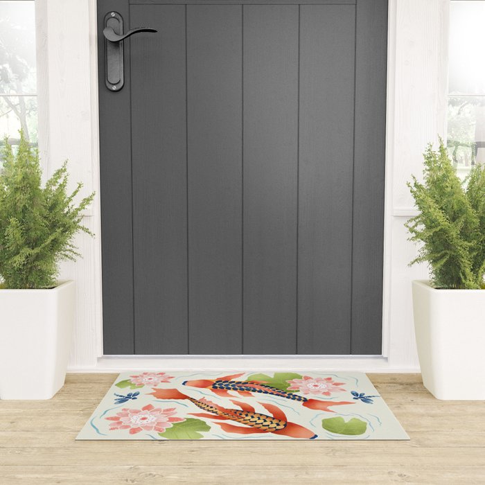 Koi Pond I Welcome Mat Gallery Image 3