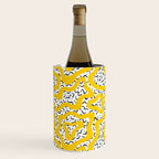 Wavy retro psychedelic pattern Wine Chiller Gallery Image 2