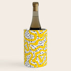 Wavy retro psychedelic pattern Wine Chiller Gallery Image 1