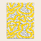 Wavy retro psychedelic pattern Notebook Gallery Image 4