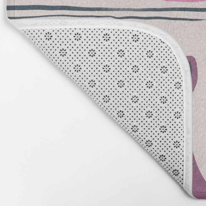 Champagne Bottles on Shelf Bath Mat Gallery Image 2