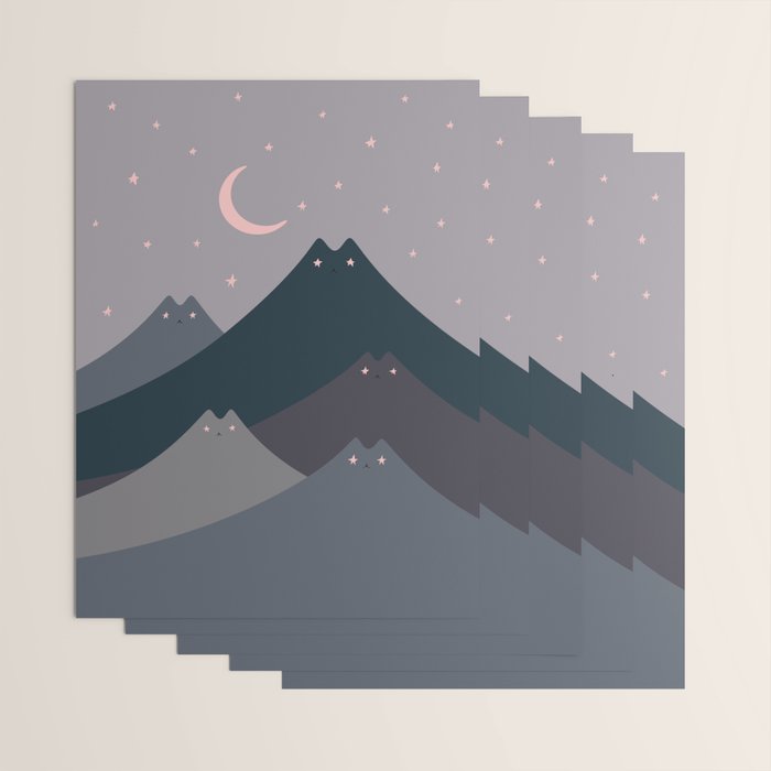 Cat Landscape 116: Starry starry eyes Wrapping Paper Gallery Image 3
