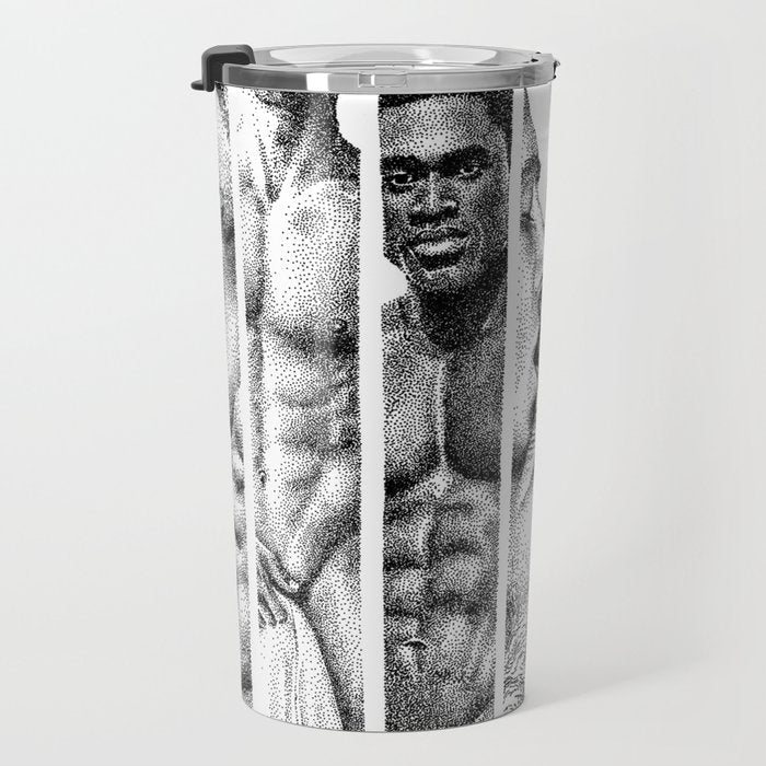 NOODDOOD Strips 1-7 Travel Mug Gallery Image 3