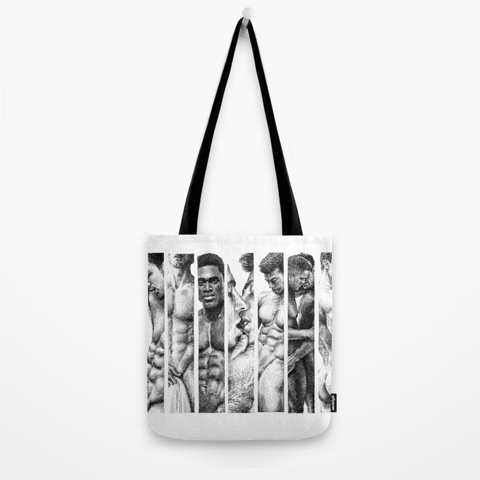 NOODDOOD Strips 1-7 Tote Bag Gallery Image 2