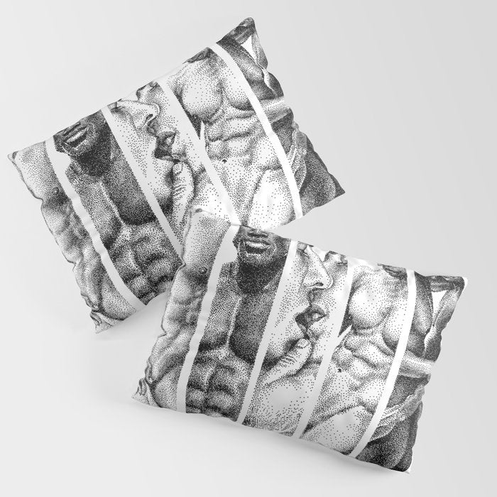 NOODDOOD Strips 1-7 Pillow Sham Gallery Image 1