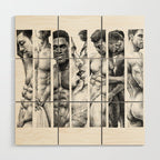 NOODDOOD Strips 1-7 Wood Wall Art Gallery Image 1