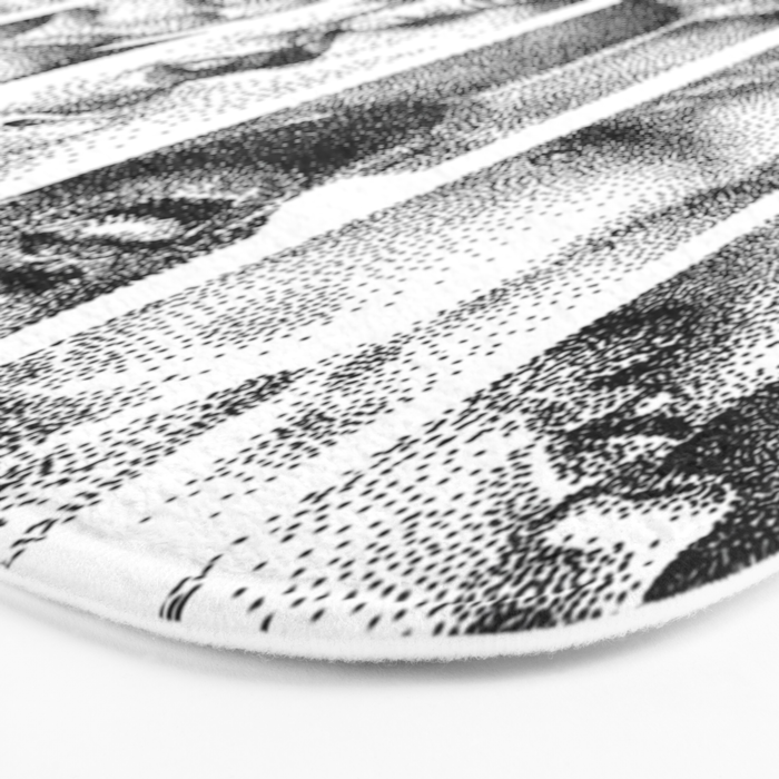 NOODDOOD Strips 1-7 Bath Mat Gallery Image 3