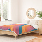 Vintage California Sun: Sacred Geometry Edition Duvet Cover Gallery Image 2