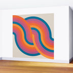 Vintage California Sun: Sacred Geometry Edition Wall Mural Gallery Image 2