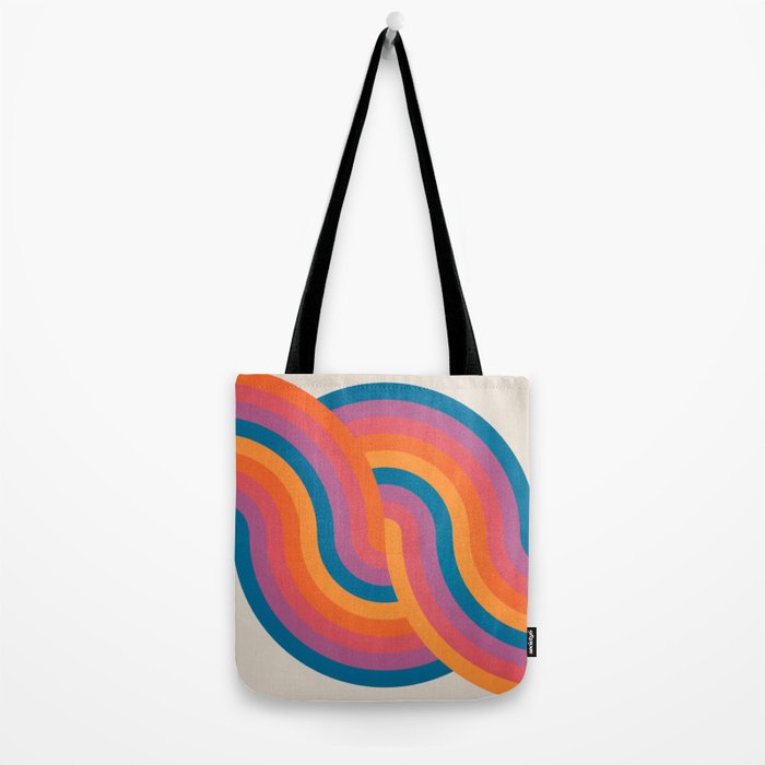Vintage California Sun: Sacred Geometry Edition Tote Bag Gallery Image 2