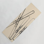 Minimal Skis 2 Yoga Mat Gallery Image 1
