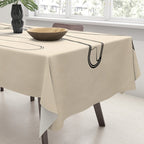 Minimal Skis 2 Tablecloth Gallery Image 3