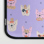 French Bulldogs with Pastries in Pink Laptop Sleeve Gallery Image 3