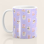 French Bulldogs with Pastries in Pink Coffee Mug Gallery Image 3