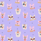 French Bulldogs with Pastries in Pink Coffee Mug Gallery Image 2