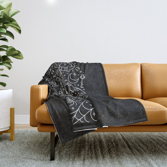 Halloween Horrors Throw Blanket Gallery Image 1