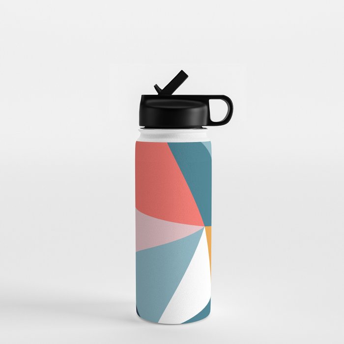 Modern Geometric 34 Water Bottle Gallery Image 1