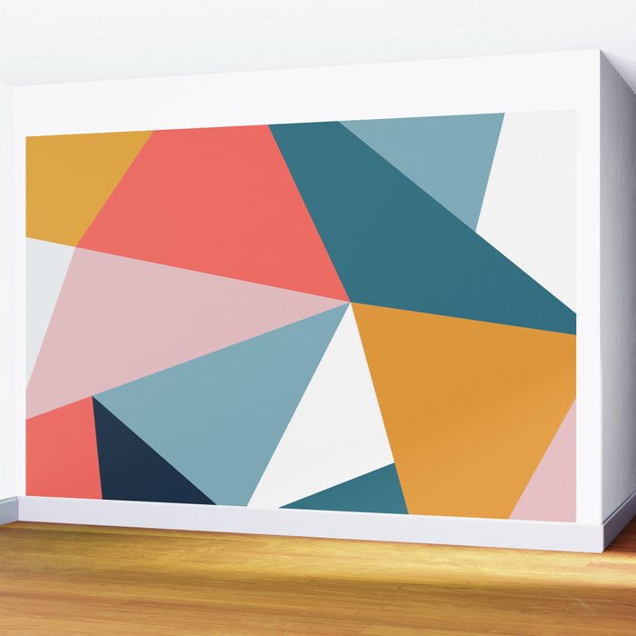 Modern Geometric 34 Wall Mural Gallery Image 2