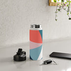 Modern Geometric 34 Water Bottle Gallery Image 4