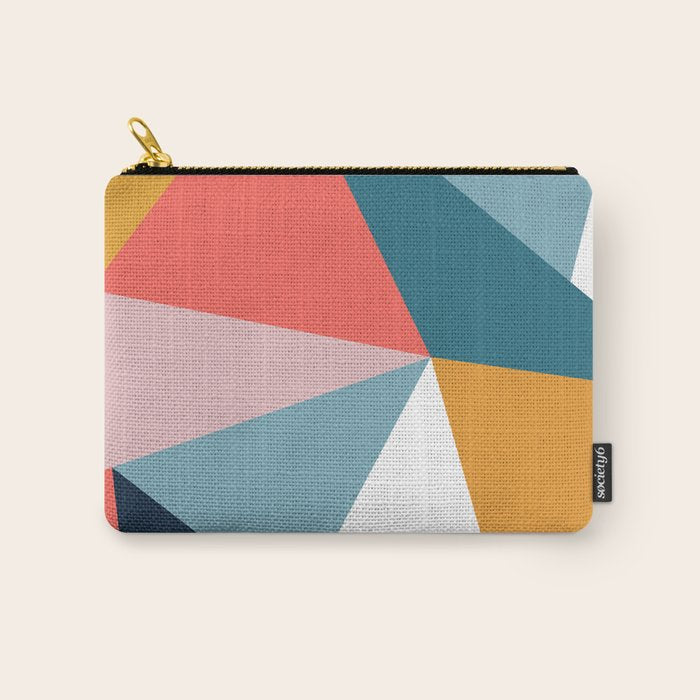 Modern Geometric 34 Carry All Pouch Gallery Image 1