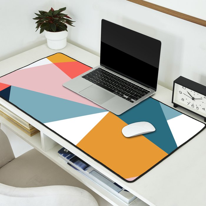 Modern Geometric 34 Desk Mat Gallery Image 2
