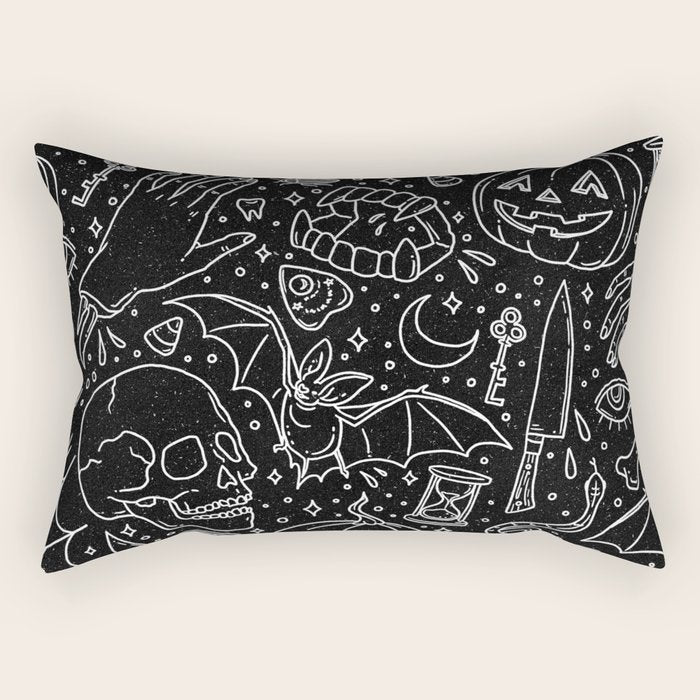 Halloween Horrors Rectangular Pillow Gallery Image 2