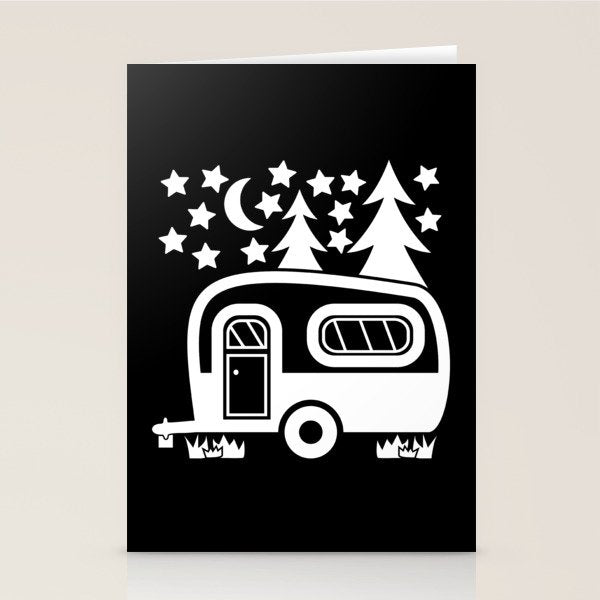 Camper Caravan Stationery Card Gallery Image 1