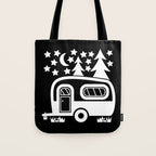 Camper Caravan Tote Bag Gallery Image 1