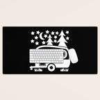 Camper Caravan Desk Mat Gallery Image 1