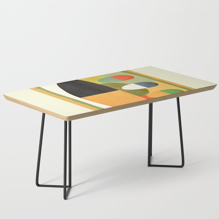 Modern Abstract Geometric Art 26 Coffee Table Gallery Image 1