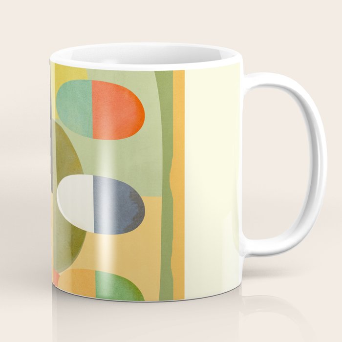 Modern Abstract Geometric Art 26 Coffee Mug Gallery Image 1
