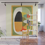 Modern Abstract Geometric Art 26 Wall Mural Gallery Image 1